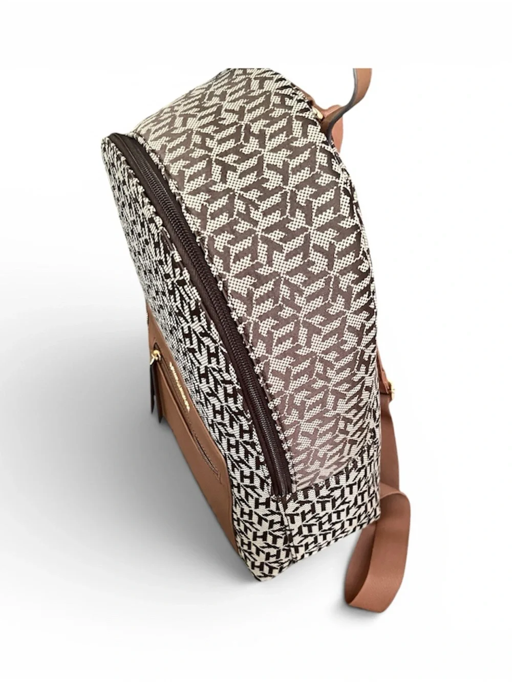 Tommy Hilfiger Brown Patterned  Backpack